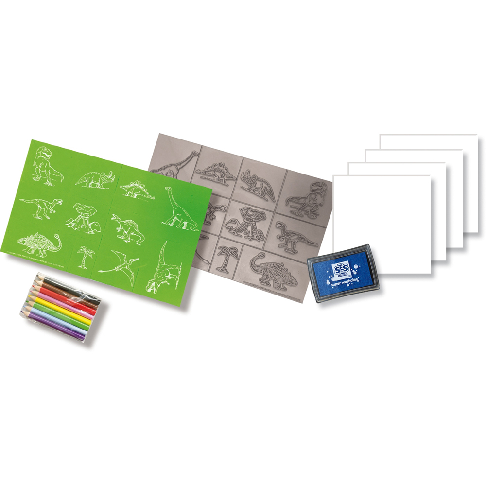SES Creative Dinosaur Stamp Set Image 2