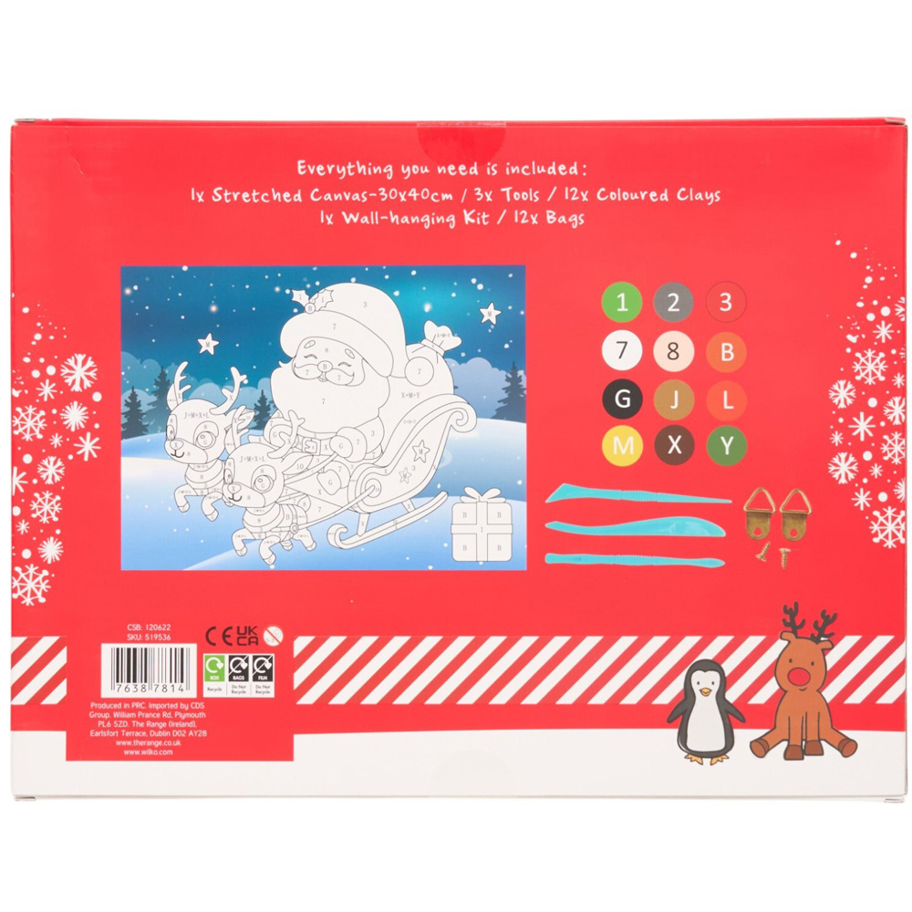 Christmas Clay Painting Kit Image 4