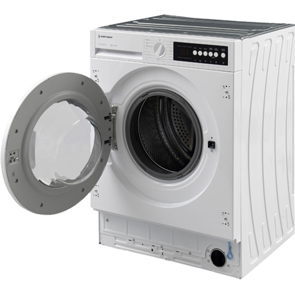 White Knight WK-ATBIWM814W 8kg 1400 RPM White Integrated Washing Machine Image 3