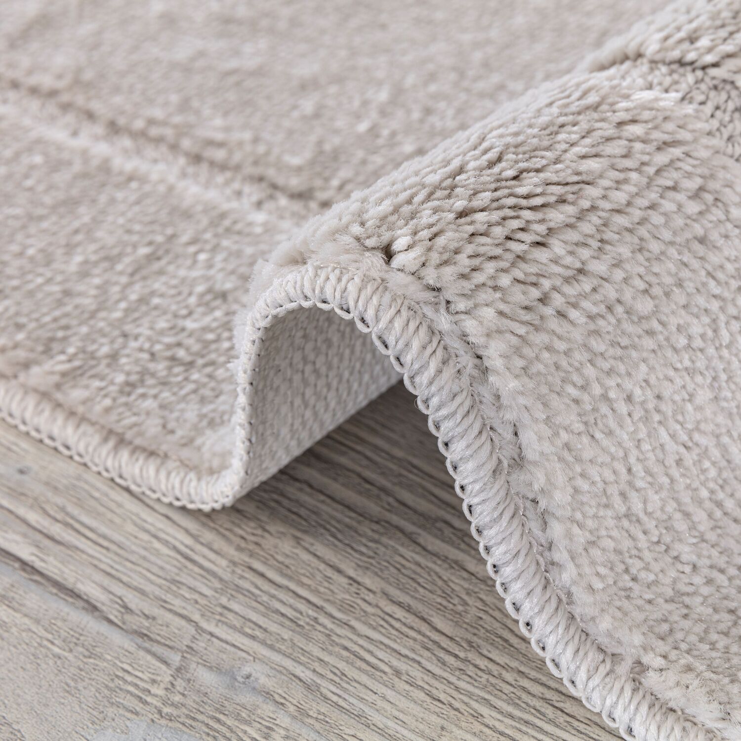 Chelsea 2 Piece Bath Mat Set - Silver Image 2