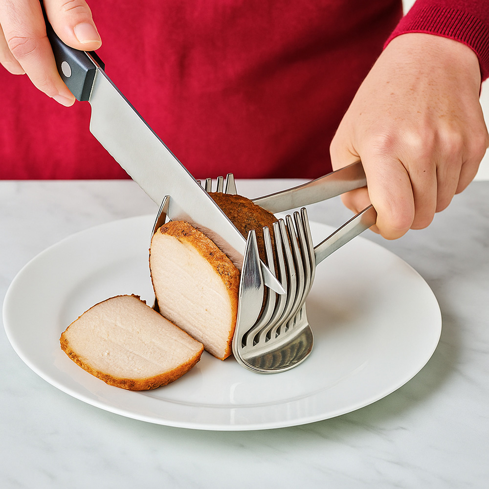 Avilo Aluminium Alloy Tomato and Small Joint Slicing Aid Image 3