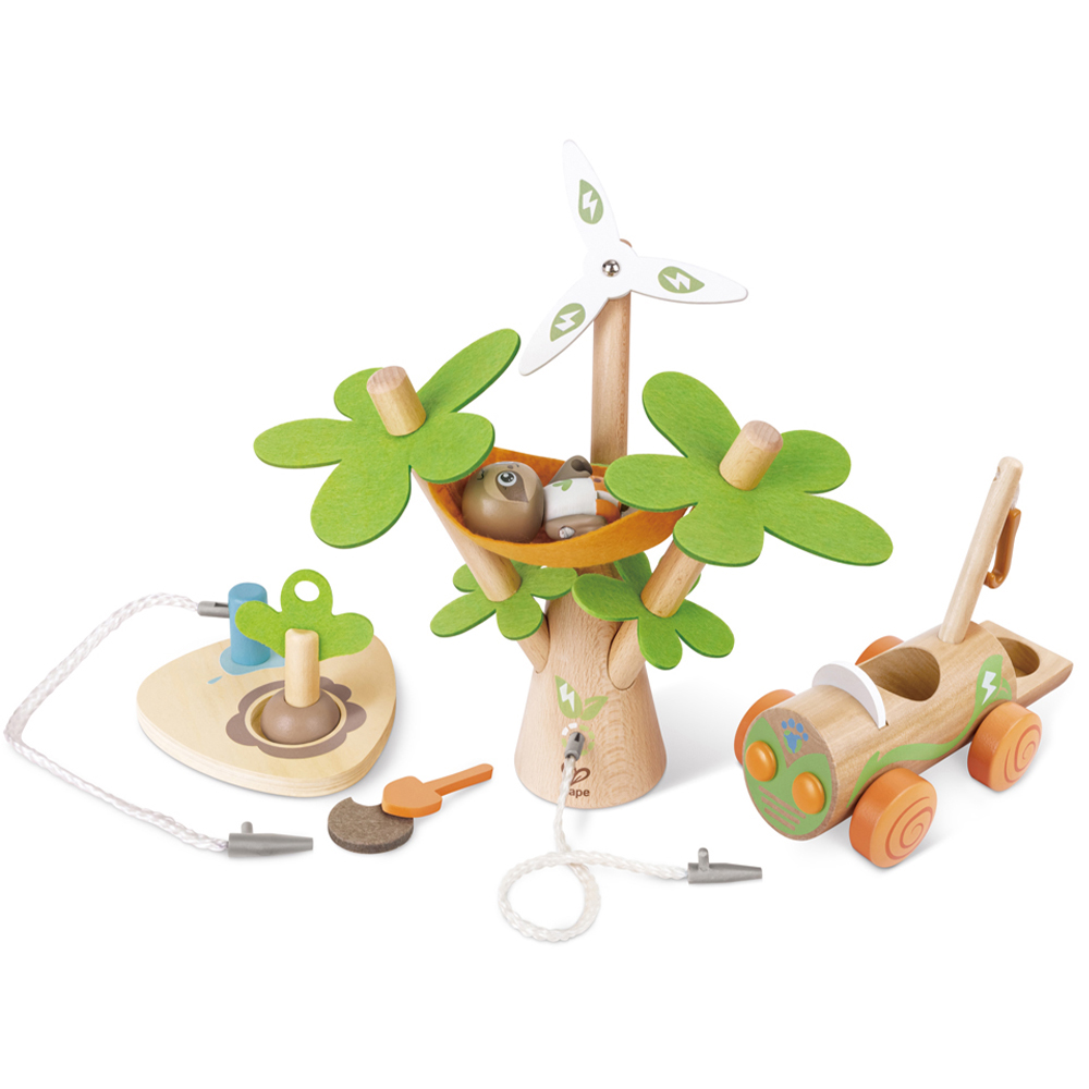 Hape Tree Planting Electric Car Image 1