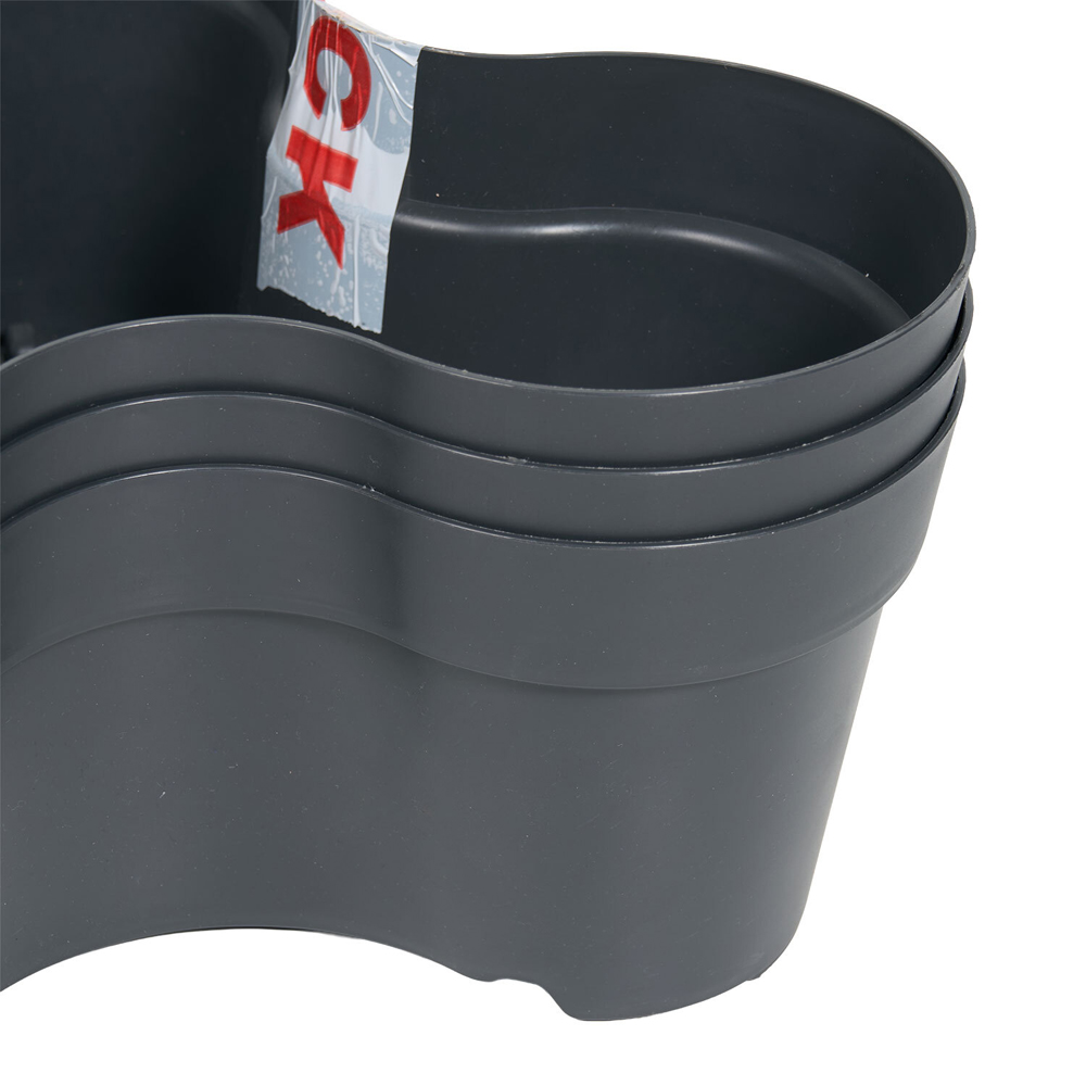 Soho Tiered Planter Grey Image 5