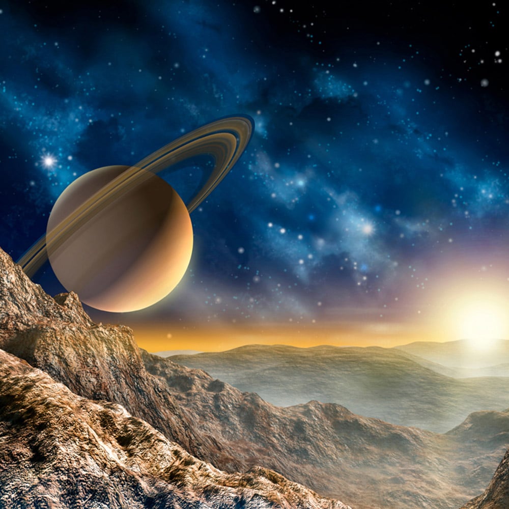 Origin Murals Galaxy Multicolour Wall Mural Image 2