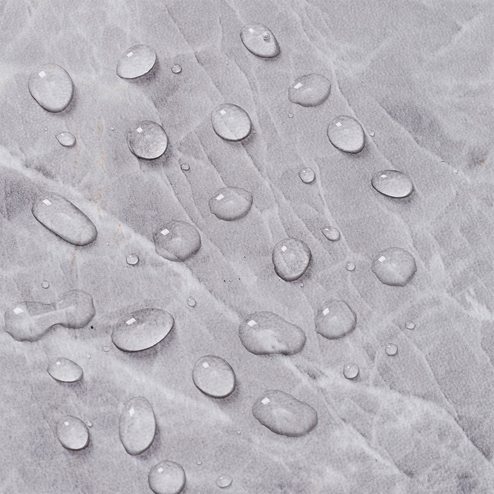 Living and Home Grey Cloud Marble Texture PVC Floor Tile 24 Pack Image 6