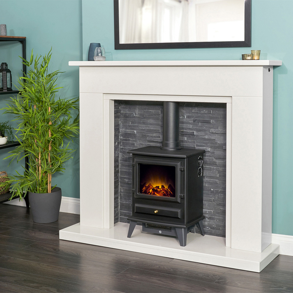 Adam Hudson Black Electric Stove Image 2