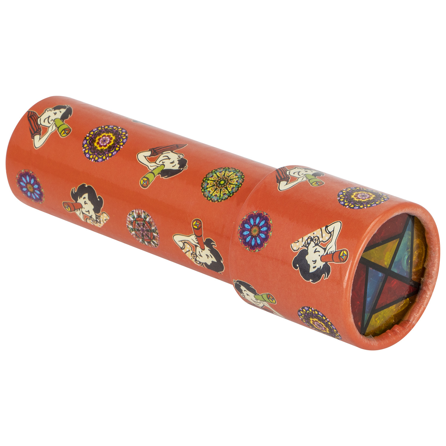 Single Everyday Retro Kaleidoscope Toy in Assorted styles Image 1