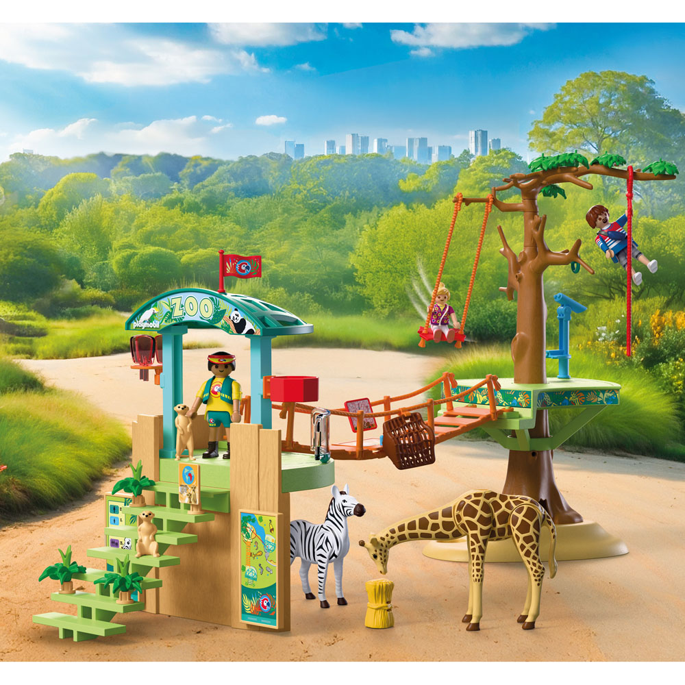 Playmobil Zoo Wilderness Climbing Park Playset Image 7
