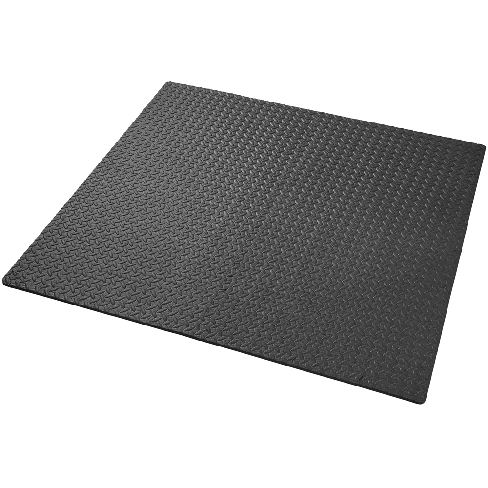 tectake Black Interlocking Gym Mat 24 Pack Image 9