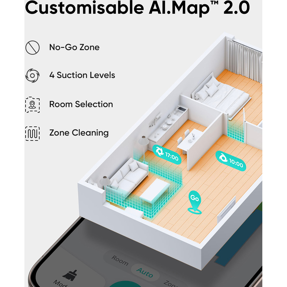 eufy Clean L60 Hybrid Self Empty Station Robot Vaccum Cleaner Image 7