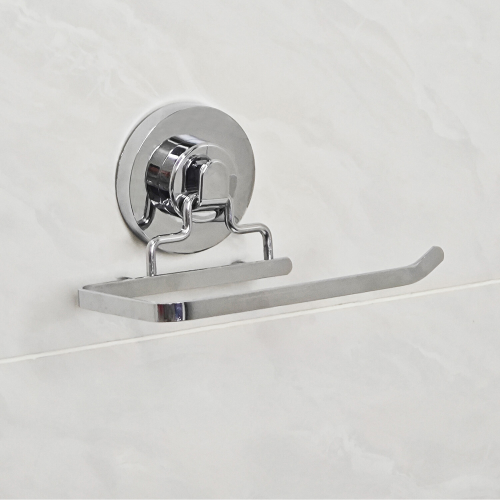 Harrow Sleek Toilet Roll Holder Silver Image 3