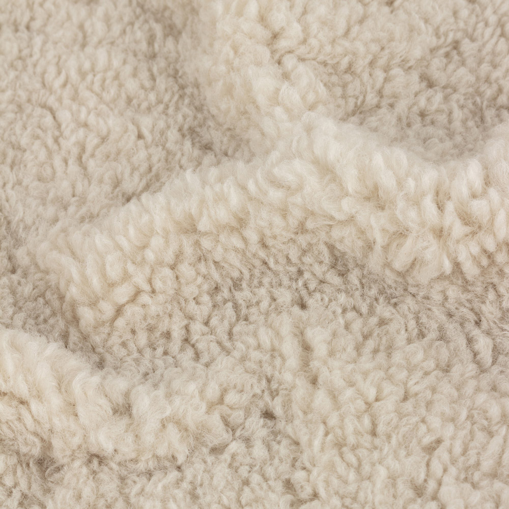 Yard Olann Natural Shearling Fleece Throw Image 4