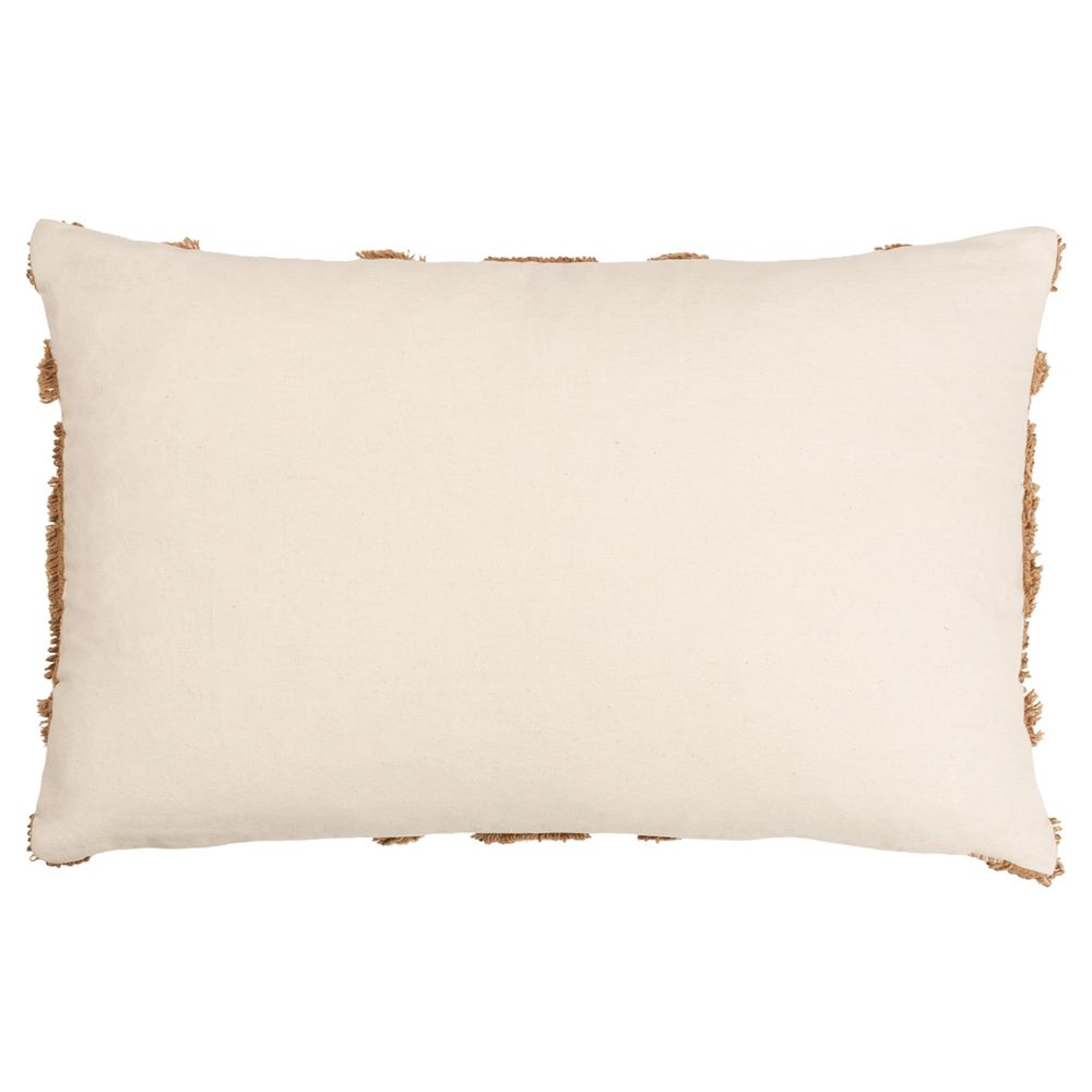 furn. Lamar Mustard Geometric Tufted Cushion Image 3