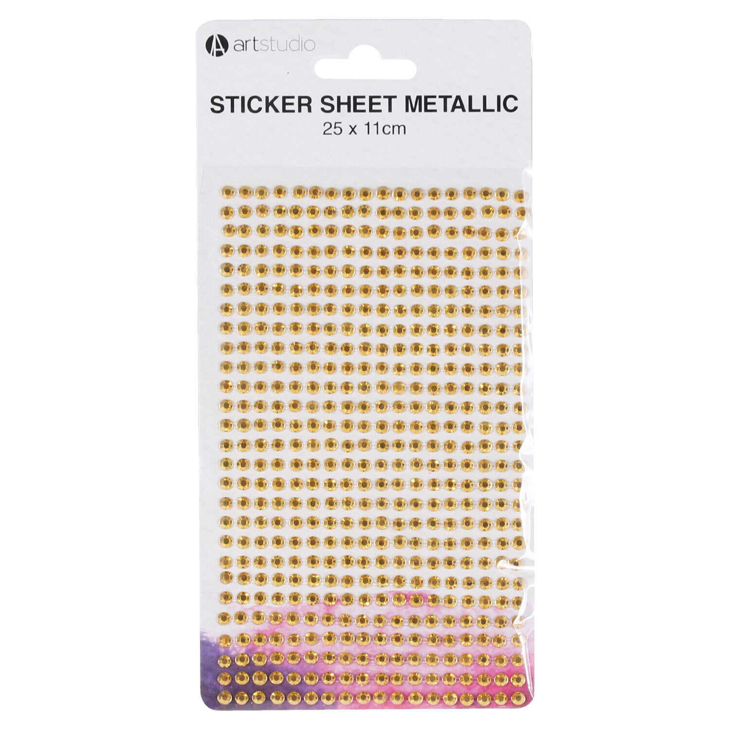 Art Studio Sticker Sheet Metallic Gems Image