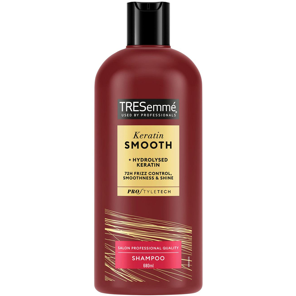 TRESemme Keratin Smooth Hydrolysed Keratin Shampoo 680ml 2 Pack Image 2