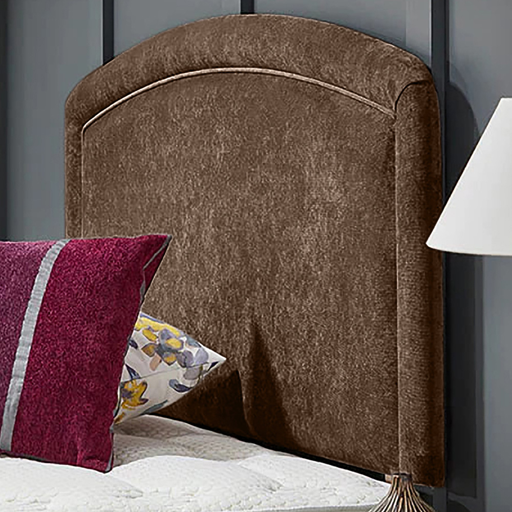 Eleganza Home Melanie King Size Mink Naples Strutted Headboard Image 1