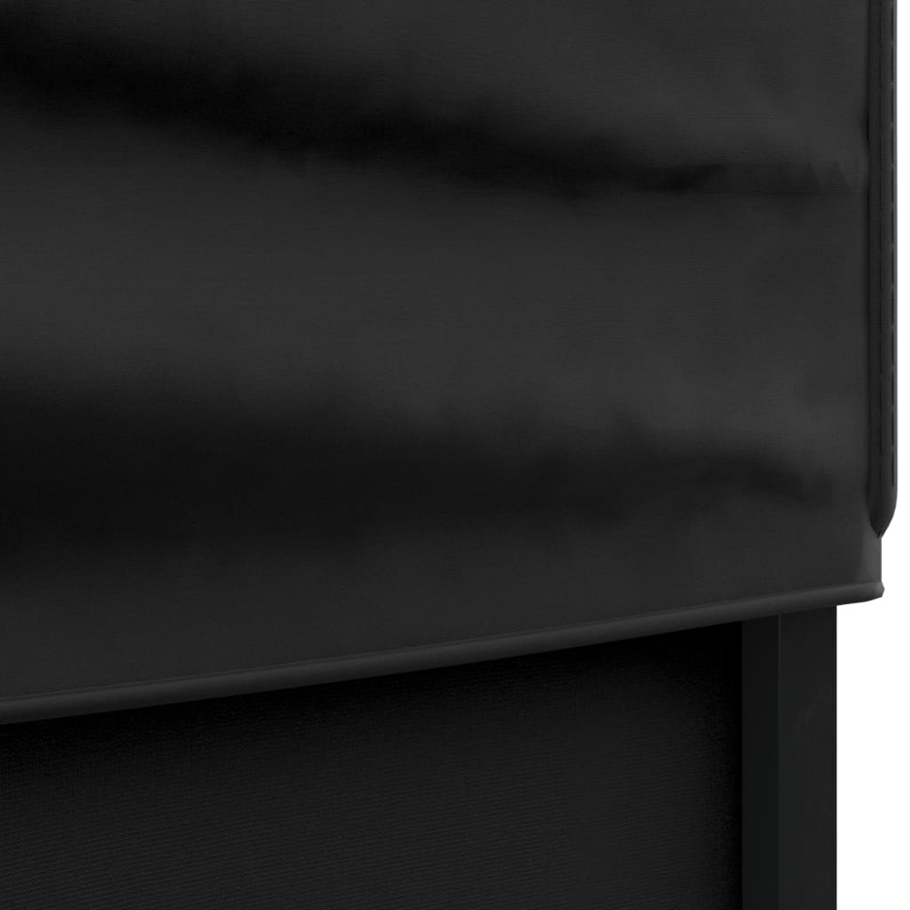 vidaXL 2 x 2m Black Foldable Party Tent with Sidewalls Image 6