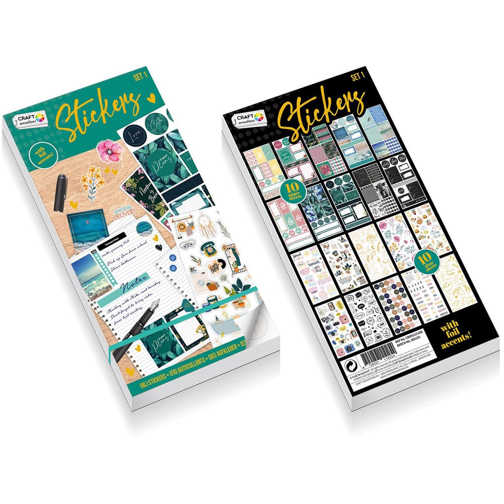 Single Craft Sensations Sticker Book in Assorted styles Image 2