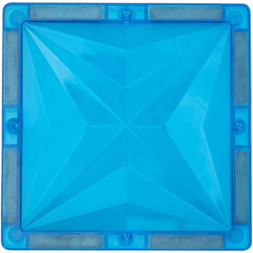 H&O Direct 80 Piece Magnet Building Tile Clear 3D Building Block Image 4