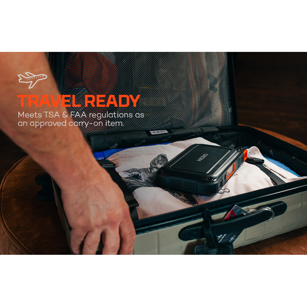 Nebo Rambler PS100 Portable Power Station with Wireless Charging and Floodlight 94.9Wh Image 9