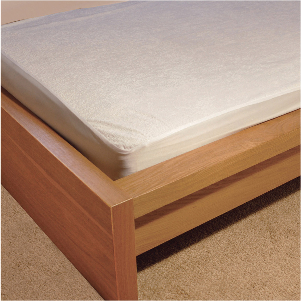 Aidapt Double Anti Allergenic Waterproof Mattress Protector Double Image 2