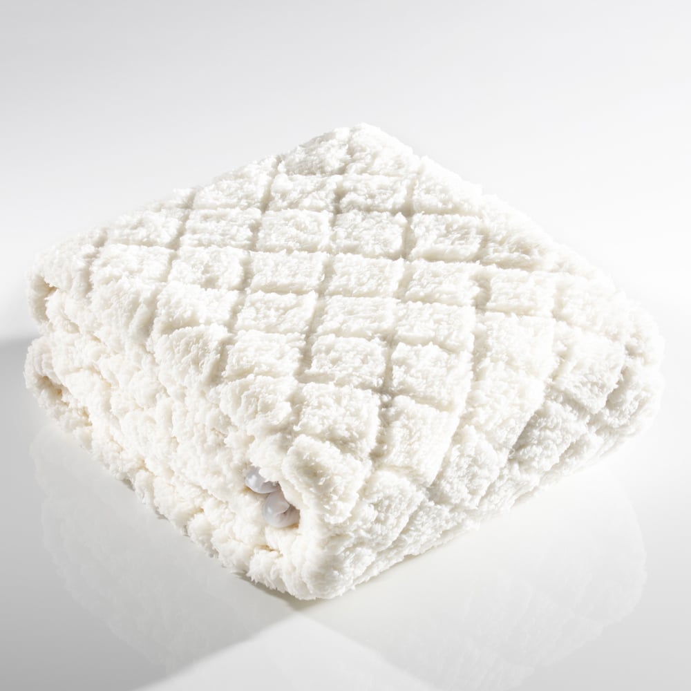 Daewoo Premium Single White Heated Blanket Image 3