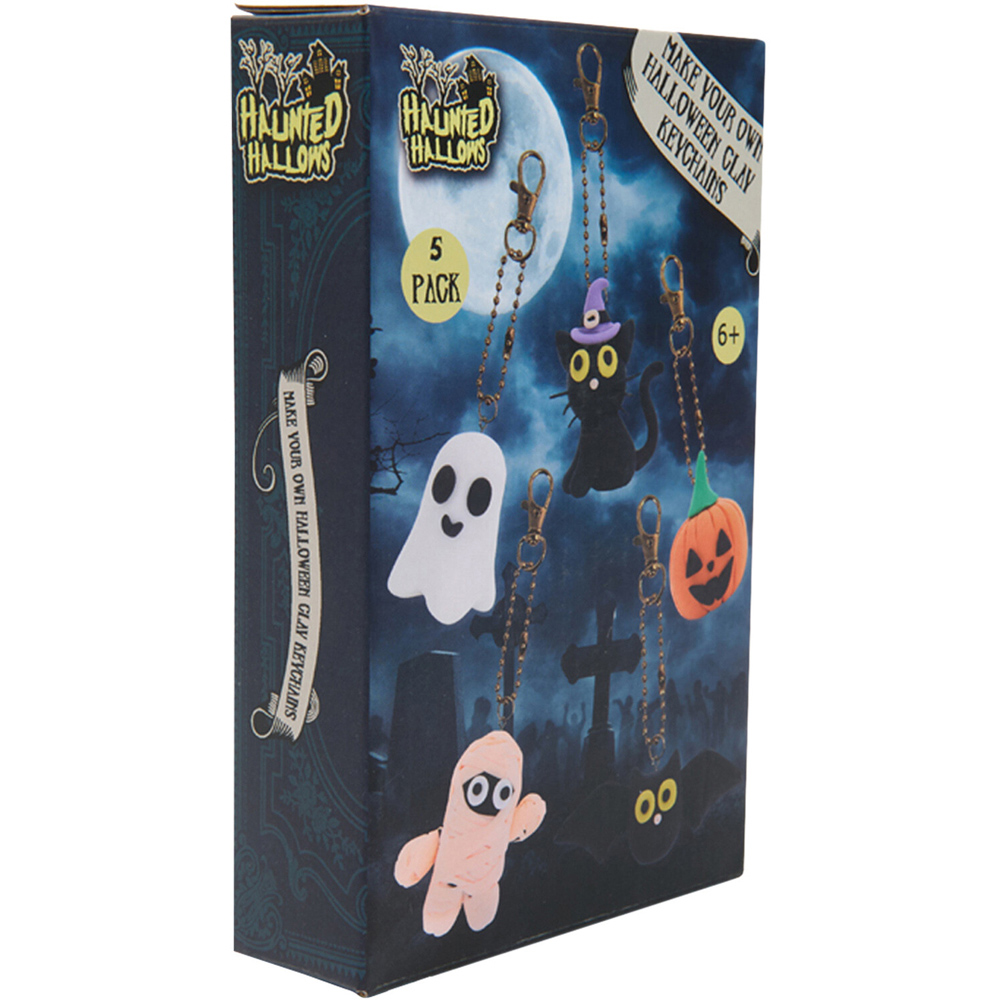 Make Your Own Halloween Clay Keychain Kit Image 3