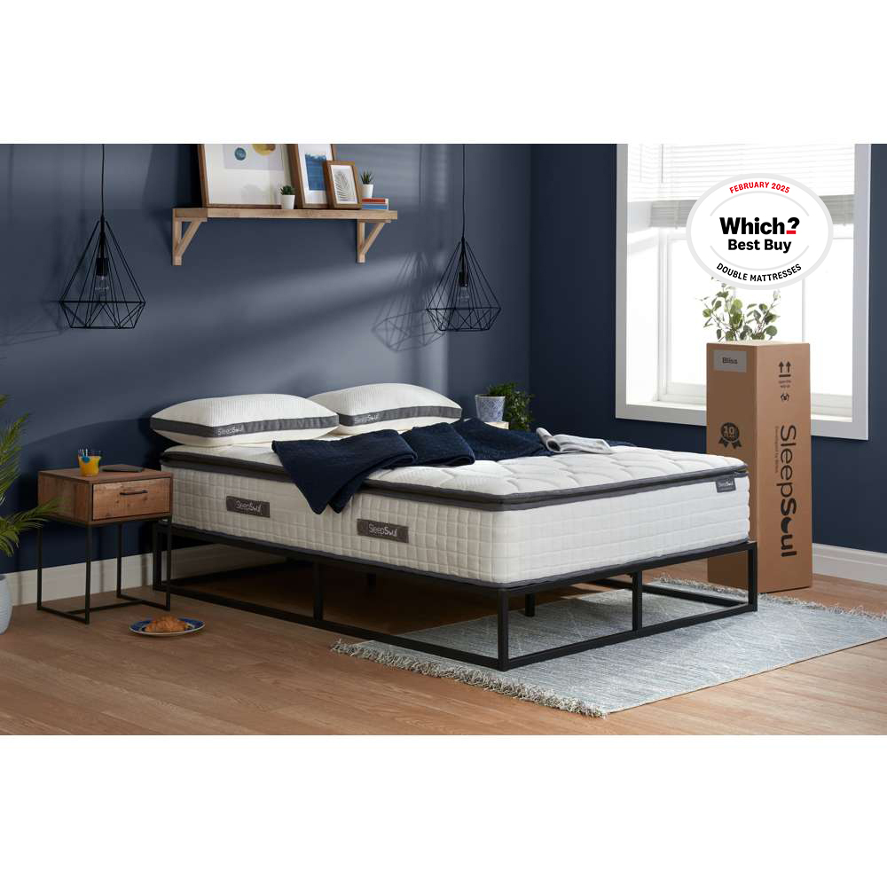 SleepSoul Bliss Double Pocket Spring Memory Foam Mattress Image 2