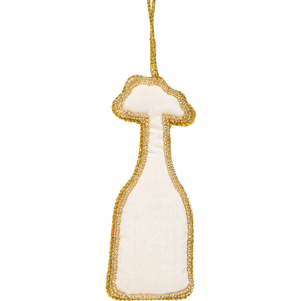 Beaded Bubbly Hanging Decoration Image 3