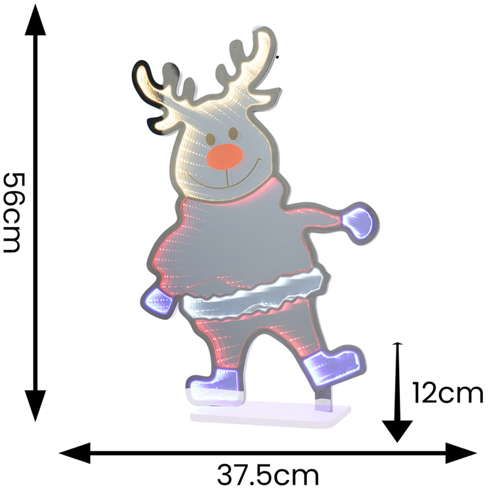ValueLights Ronnie Reindeer Infinity Style LED Christmas Decoration Image 4