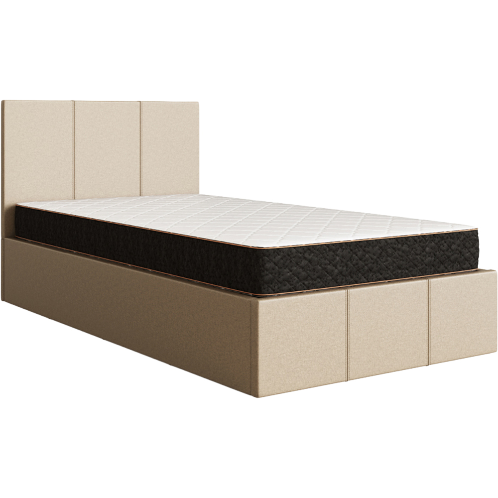 GFW Single Natural Side Lift Ottoman Bed Image 3