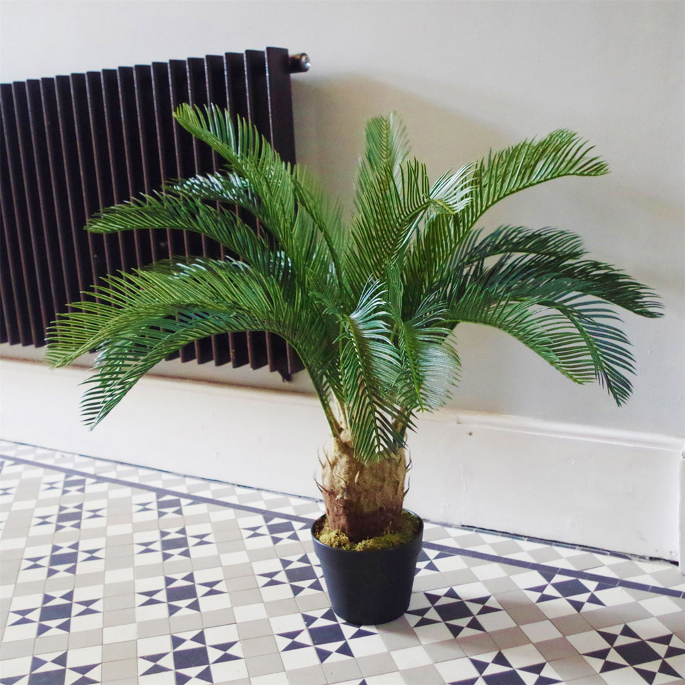 Leaf Cycas Palm Tropical Artificial Tree 80cm Image 4