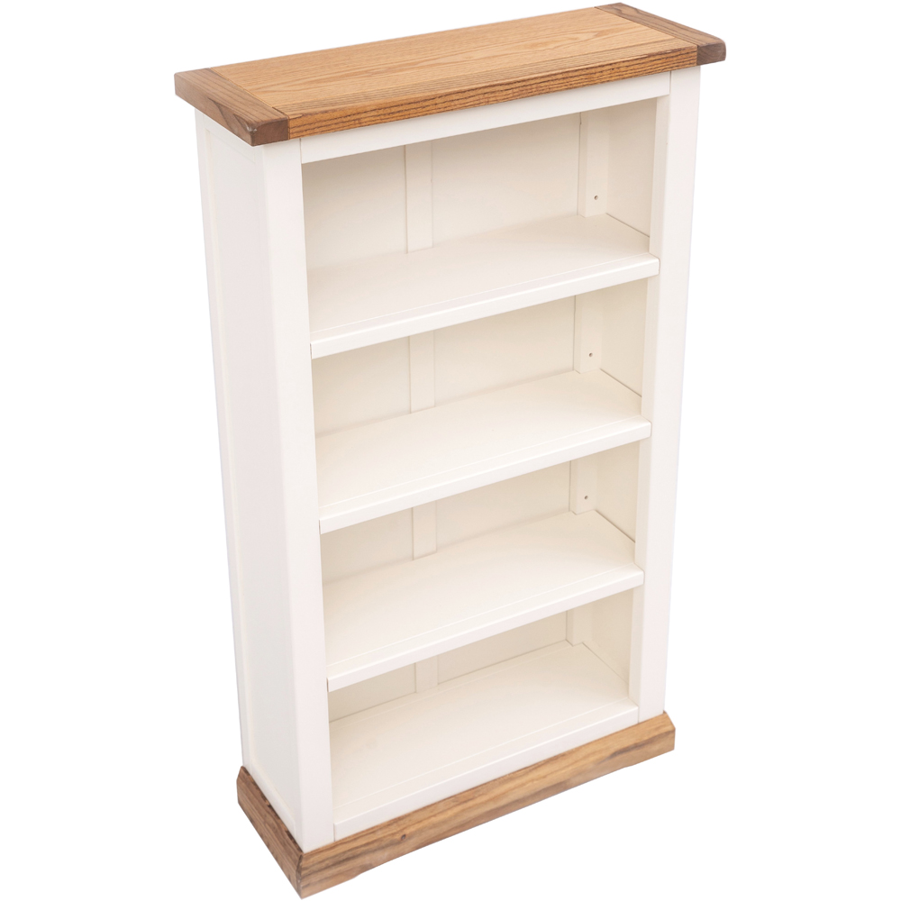 Tropea 4 Shelf Off White Bookcase Image 4
