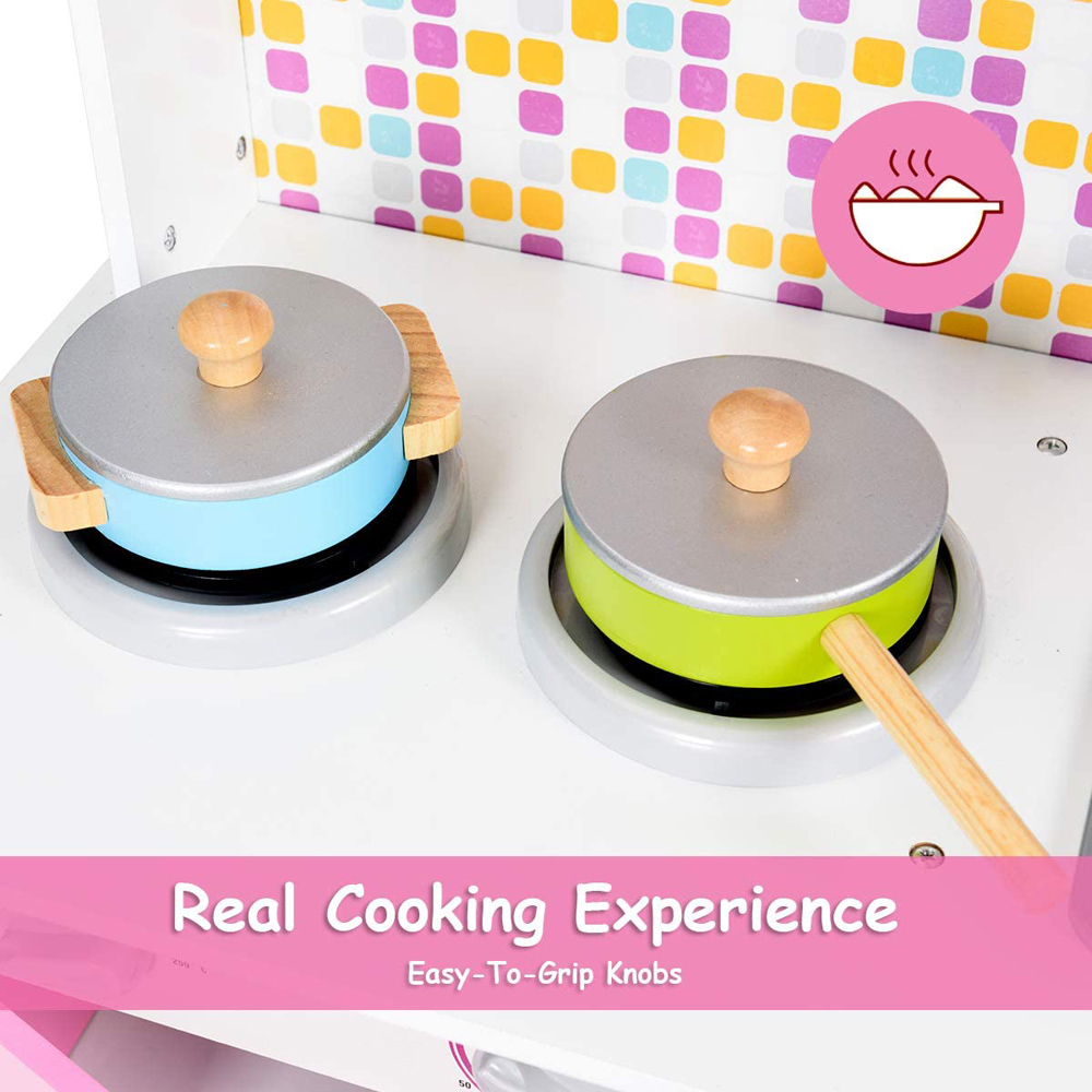 Costway Kids Cooking Pretend Play Toy Set Image 6