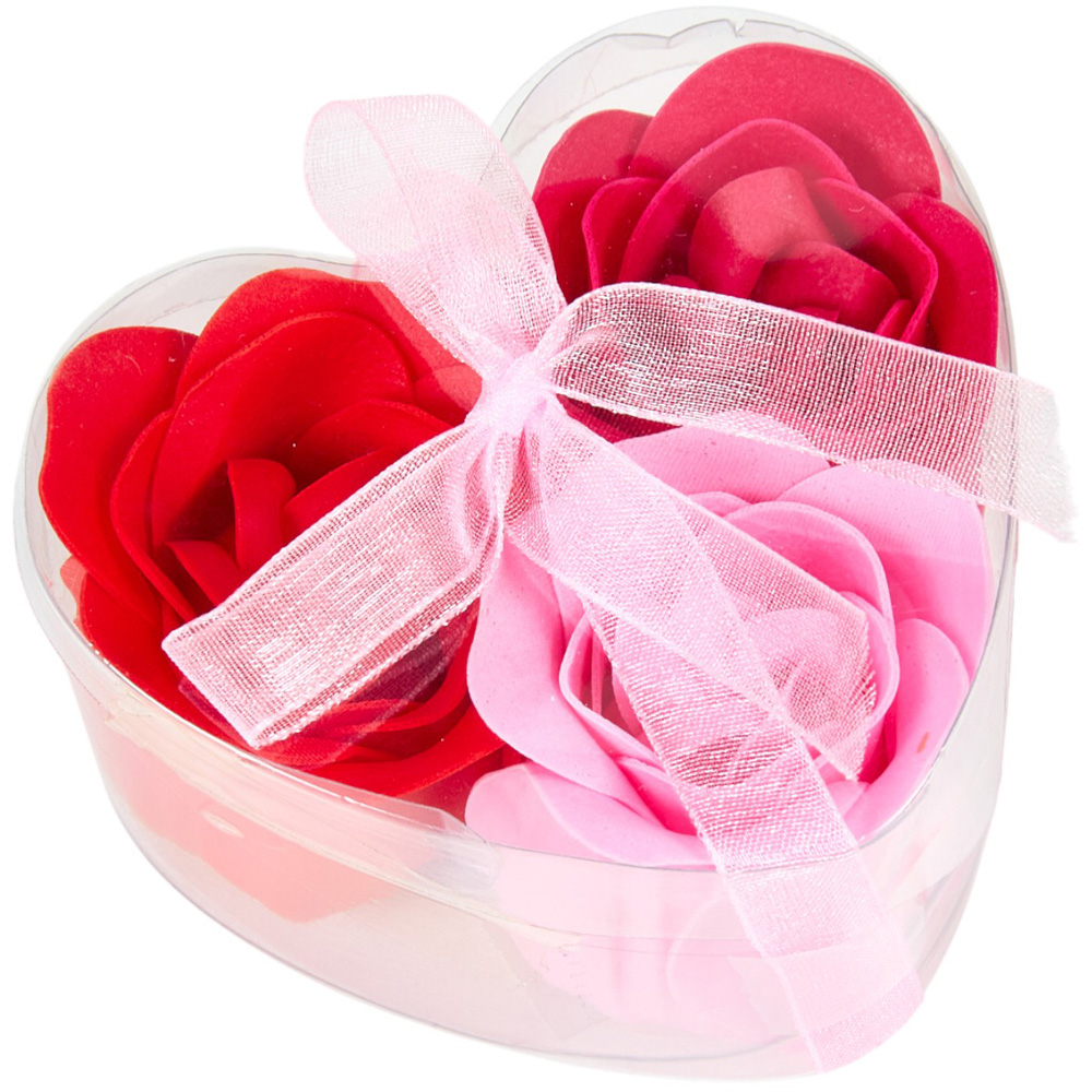 Pack of 3 Soap Roses Image 1