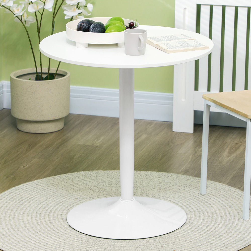 Portland 2 Seater Dining Table White Image 1