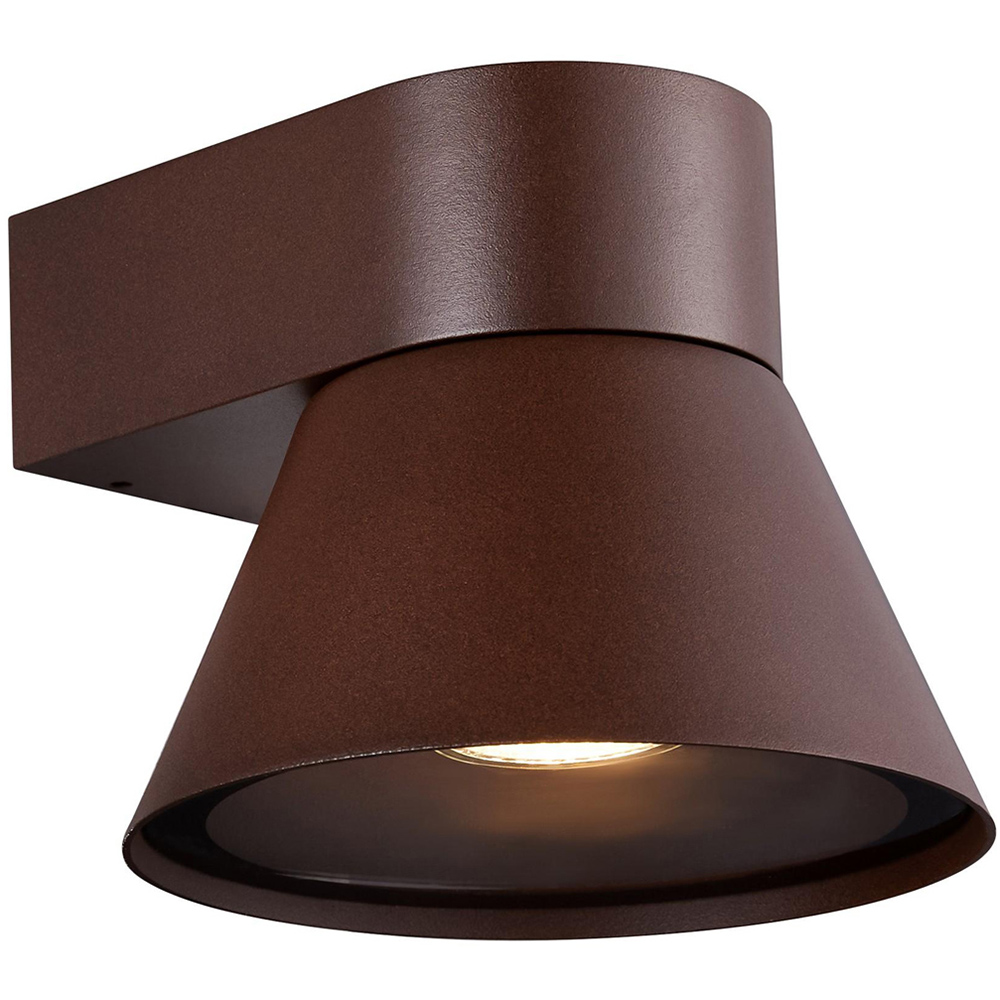 Nordlux Kyklop Cone Rusty Wall Light Image 1