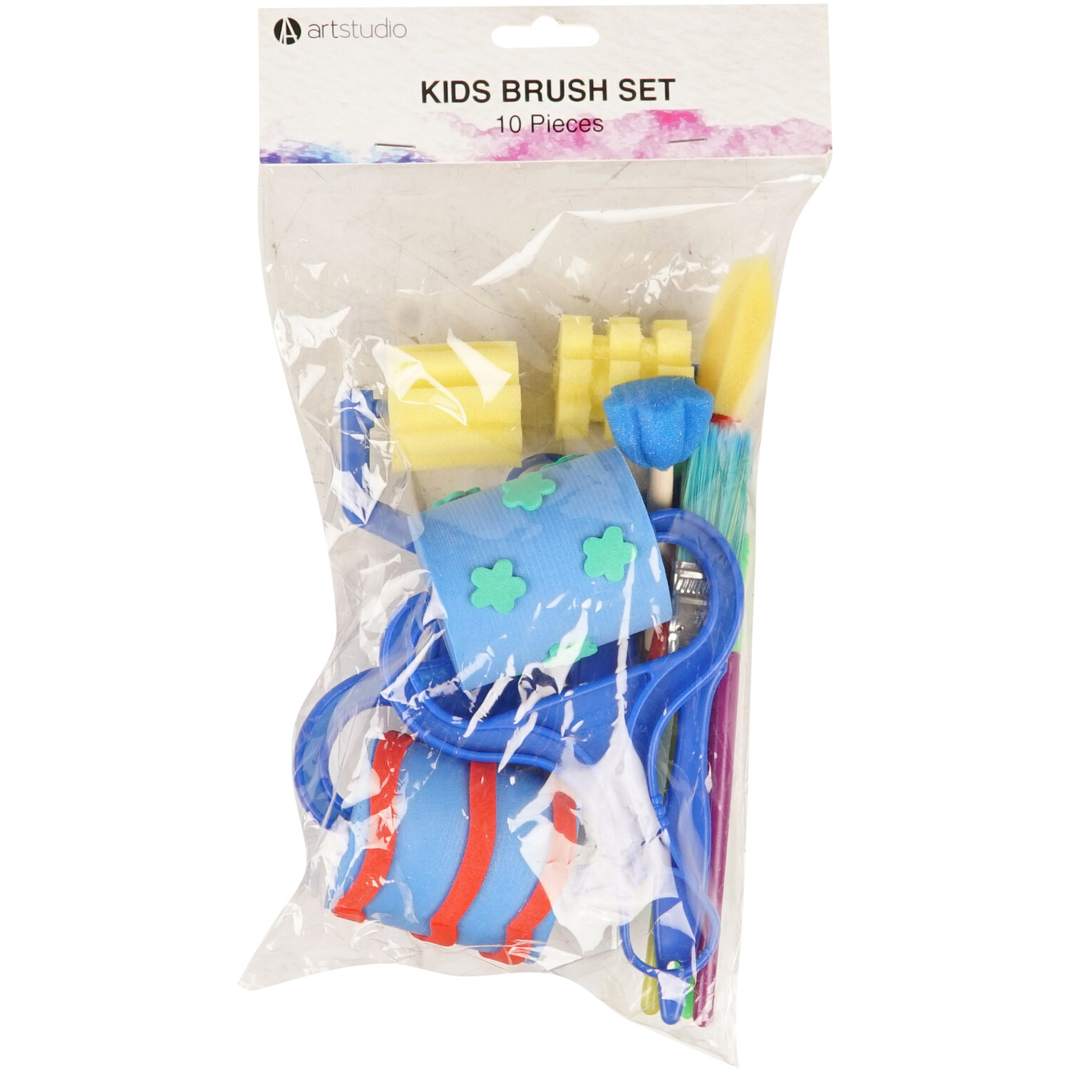 Art Studio Kids Brush and Sponge Set Image