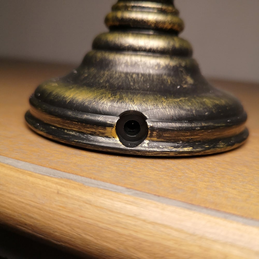 Samuel Alexander Snowman Scene LED Christmas Water Spinner Candlestick 25cm Image 5