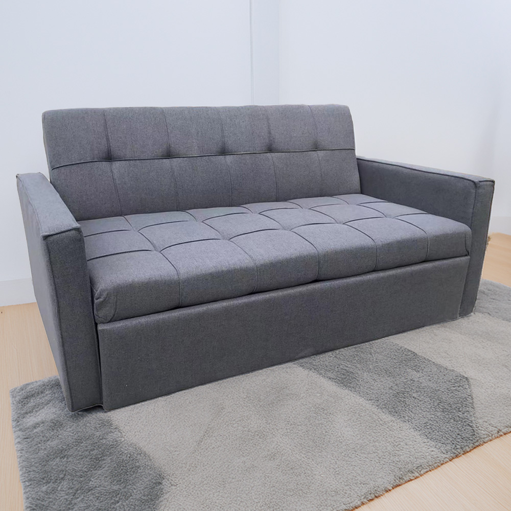 Furniture One 2 Seater 3 in 1 Pull Out Recliner Sofa Bed Image 1