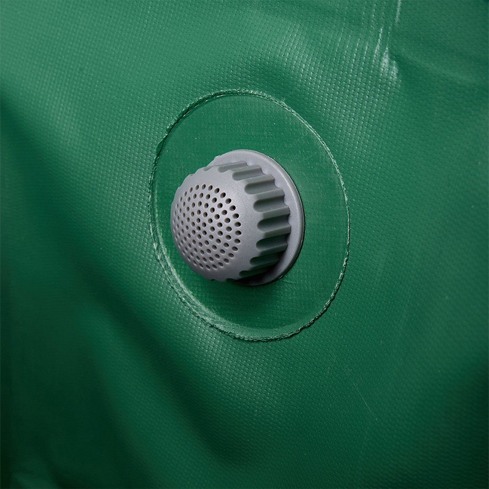 Living and Home 250L Green Collapsible Mesh Filter Rainwater Collection Tank with Side Tap Image 6