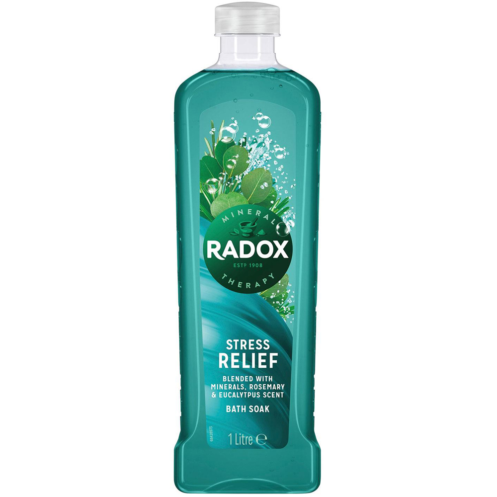Radox Mineral Therapy Rosemary and Eucalyptus Scent Stress Relief Bath Soak 1L 6 Pack Image 3