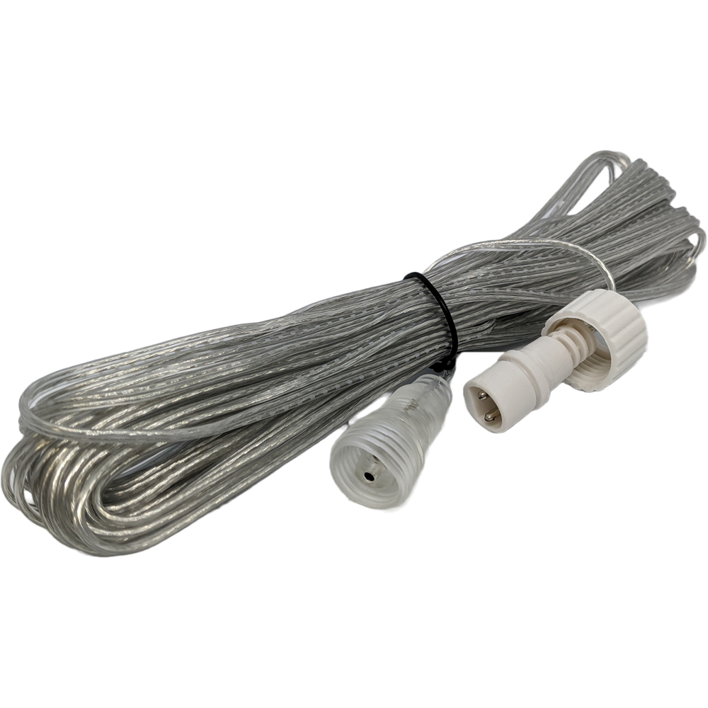 Best Artificial 20m Blue and Bright White Multi Function Mains Powered Icicle Light Image 2