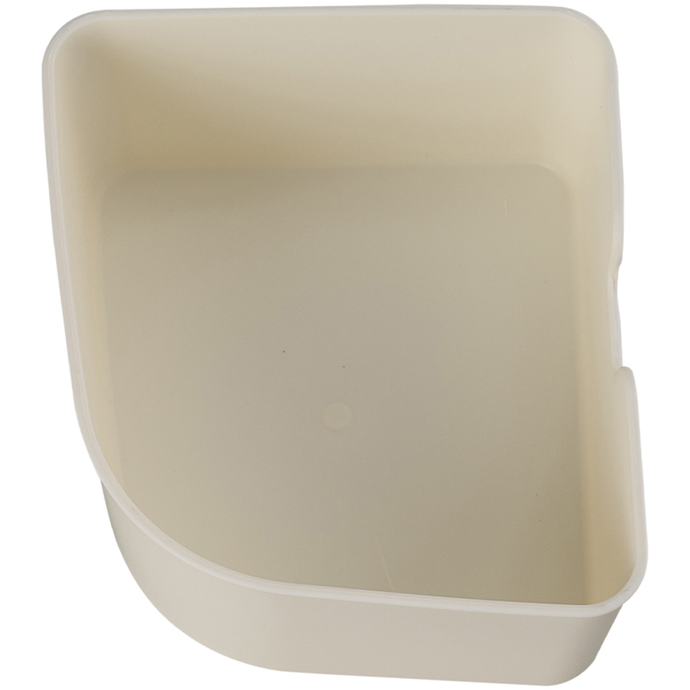 Living and Home 6 Compartment Cream Stackable Airtight Fridge Storage Container Image 5