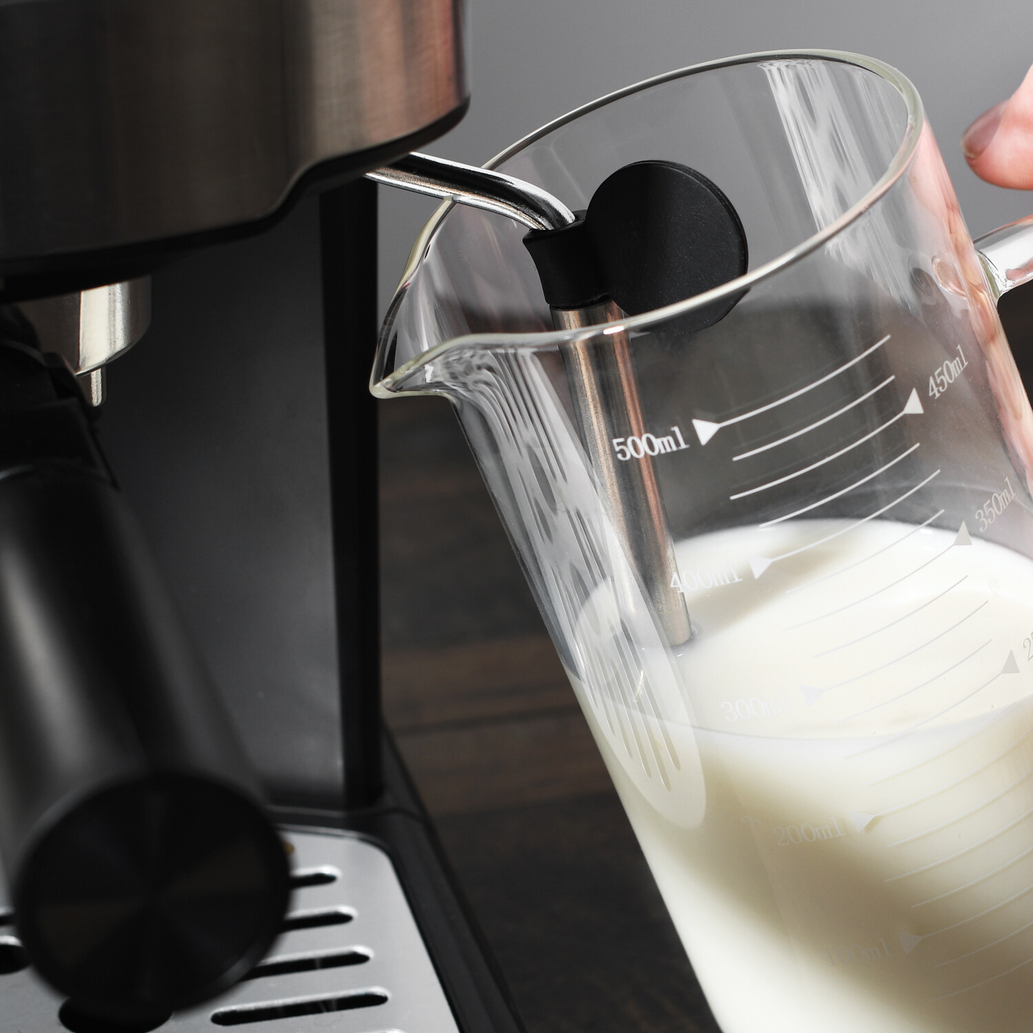 Kitchen Master Coffee Machine 1.2L Black Image 5