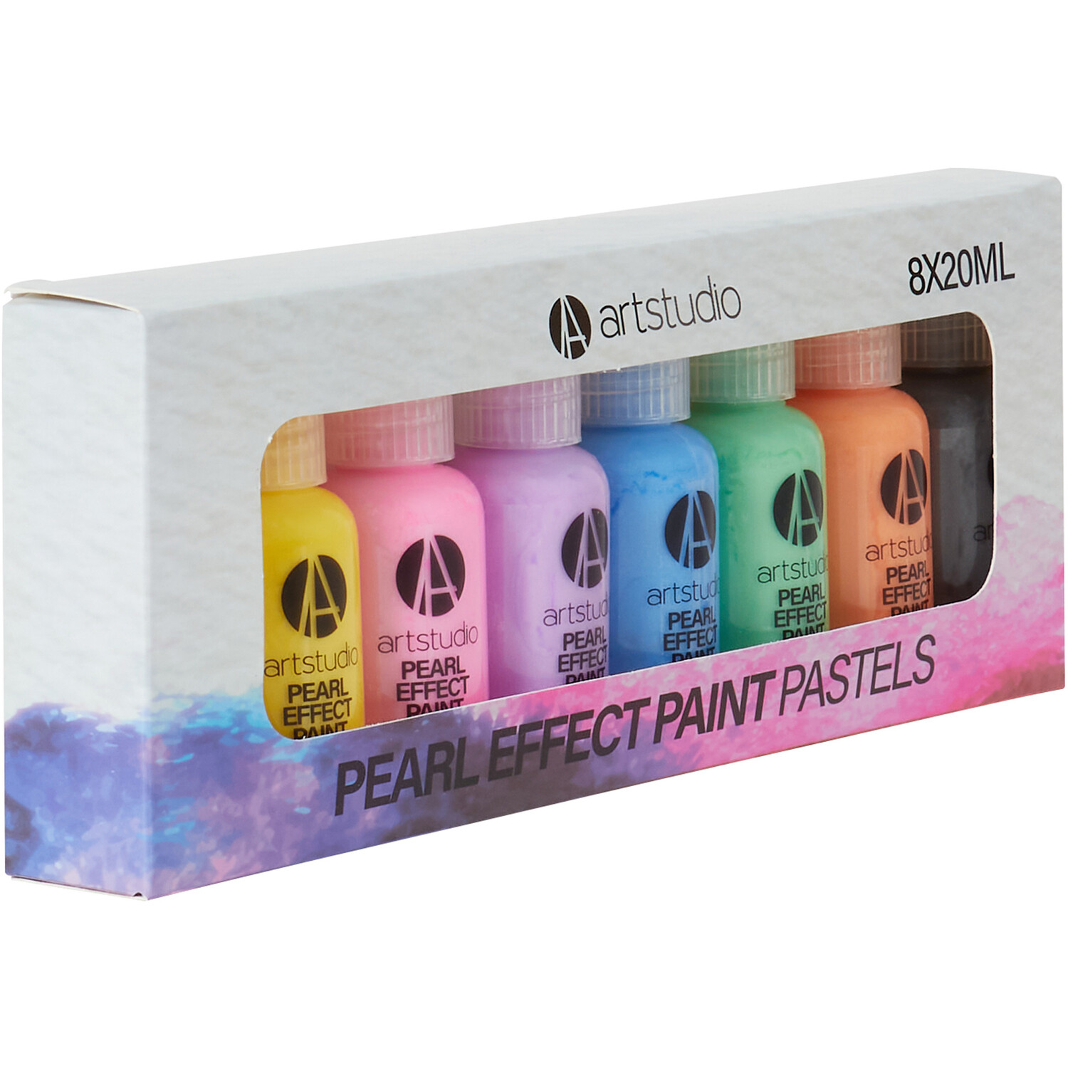 Art Studio Pearl Effect Paint - Pastels Image 3