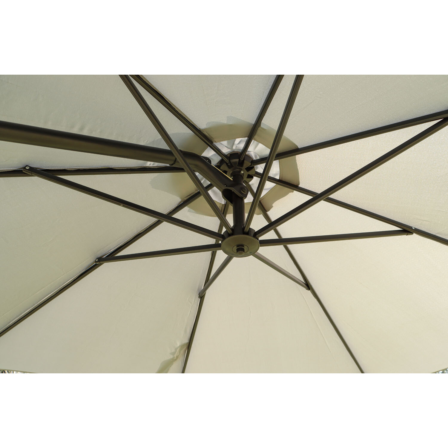 Grey Multi Function Parasol 3m Image 7