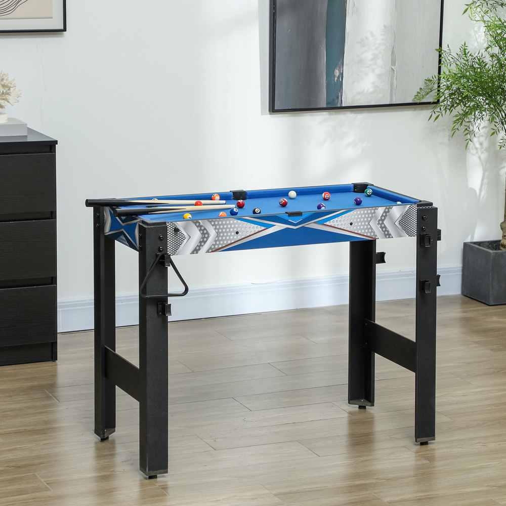 SPORTNOW 5-in-1 Blue Multi Games Table with Accessories Image 4