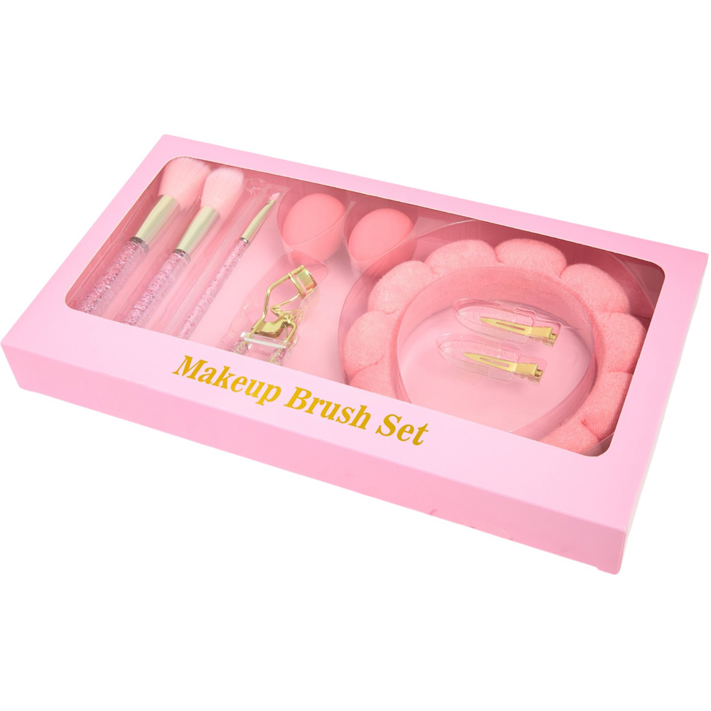 Brushes and Accessories Gift Set Pink Image 3
