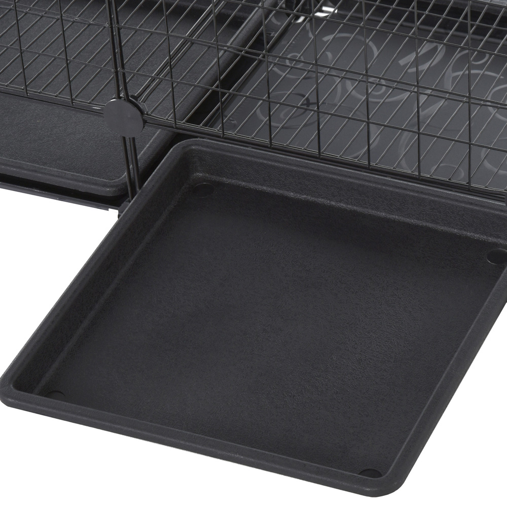 PawHut 30 Piece Expandable C and C Pet Cage with Doors and Trays Image 2